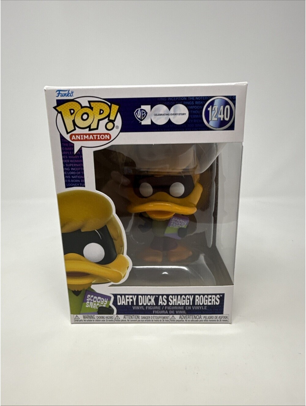 Daffy Duck as Shaggy Rogers #1240 - Bugs Bunny WB 100th Funko Pop! Animation